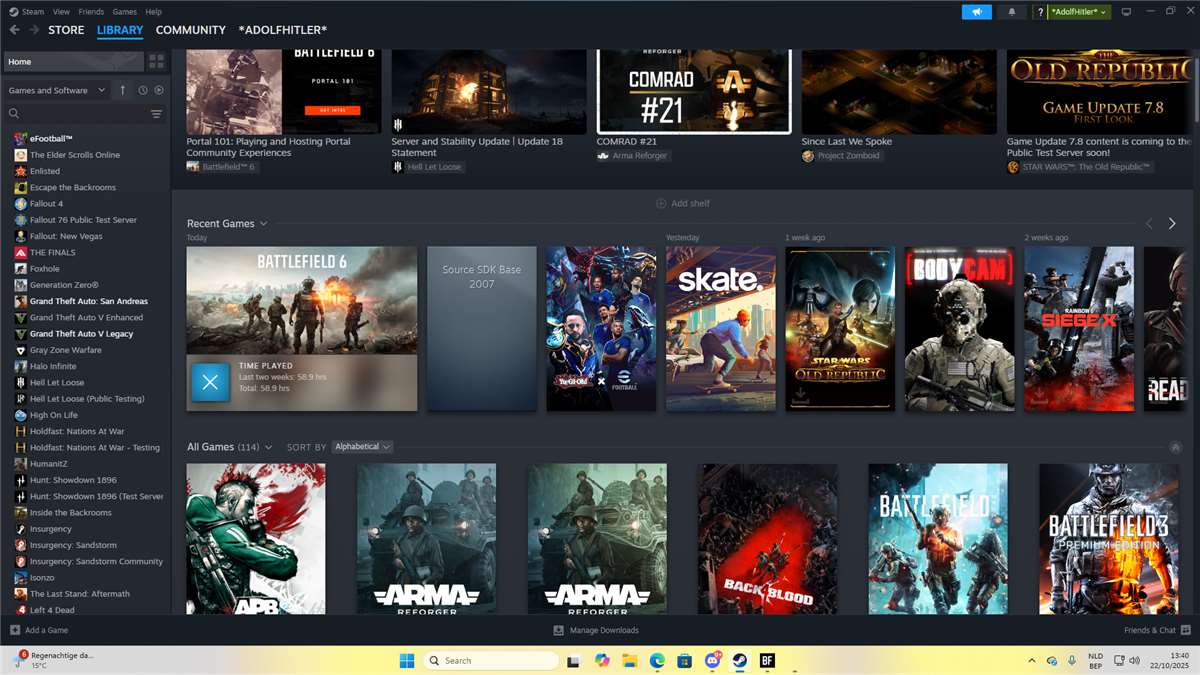 Steam account for sale